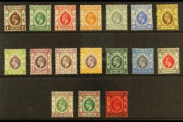1912 - 21 Geo V Set Complete, Wmk MCA,  SG 100/16, Very Fine And Fresh Mint, Lovely Fresh Colours.  (17 Stamps)... - Andere & Zonder Classificatie