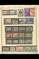 1911-75 A Useful Mint Collection On Pages, Incl. 1935 Jubilee Set, 1939-55 Set (toned), 1956-62 Set, And A Good... - Gilbert & Ellice Islands (...-1979)