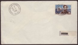 TAAF 1968 30f D'Urville On Plain 1st Day Cover To Israel, Tied By Kerguelen Cds. Excellent Condition! For More... - Andere & Zonder Classificatie