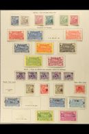 FRENCH GUIANA 1904-1947 COMPREHENSIVE FINE MINT COLLECTION On Pages, All Different, Inc 1904-1928 Most Vals To 10f... - Andere & Zonder Classificatie