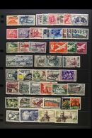 EQUATORIAL AFRICA 1936-57 USED COLLECTION - Includes 1936 Ovpts Range To 10f, 1936 Gabon Ovpts To 2f, 1937 Paris... - Other & Unclassified