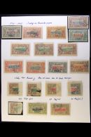 DJIBOUTI 1894-1903 FINE USED COLLECTION In Hingeless Mounts On Leaves, Inc 1894-1900 Set To 2f (ex 40c), Plus 10c... - Other & Unclassified