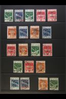 1920 Regency Opt'd Complete Set, Mi 1/19 + 9b, SG 146/162 Plus SG 154b, E163/64, (Sass S19, 147/148 & Express... - Fiume