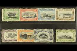 1933 Centenary Set To 1s, SG 127/34, Fine Mint, The 6d With Small Thin (8 Stamps) For More Images, Please Visit... - Falkland Islands