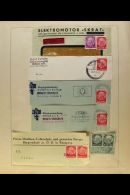 GERMAN OCCUPATION 1938-1941 Collection Of German HINDENBURG Definitive Stamps On Piece (a Few On Cover), Tied By... - Other & Unclassified