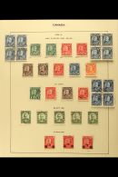 1911-35 FINE USED SPECIALIZED COLLECTION An Attractive KGV Collection, Presented On Written Up Album Pages With... - Other & Unclassified
