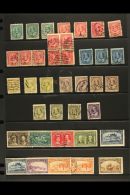 1903-12 KEVII COLLECTION On A Stock Page. Inc 1903-12 Complete Definitive Set With Additional Shades To 20c, Plus... - Other & Unclassified