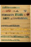1859-1940's OLD USED RANGES On Stock Pages & Leaves, Inc 1859 To 12½c (x12), 1868-90 Large Queens... - Andere & Zonder Classificatie