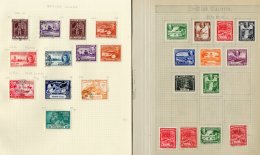 1863-1954 COLLECTION On Leaves, Fresh Mint Or Used Stamps, Inc 1898 Jubilee Set Mint (ex 5c), 1913-21 Mint Vals To... - Brits-Guiana (...-1966)