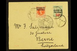 1902 (9 June) Cover To Berne, Switzerland, Bearing GB Overprinted ½d & 2d (SG 59 & 62) Tied By... - Other & Unclassified