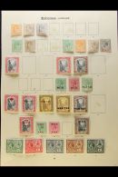 1901-1966 FINE MINT COLLECTION On Leaves, ALL DIFFERENT, Inc 1901-03 1d, 1902-10 To 1s Inc 4d, 1906-11 To 6d,... - Andere & Zonder Classificatie