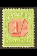 POSTAGE DUES 1931-36 1s Carmine & Yellow-green Perf 11, SG D111, Fine Never Hinged Mint, Very Fresh. For More... - Andere & Zonder Classificatie