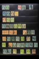 QUEENSLAND 1860's-1900's USED ACCUMULATION (a Few Mint Stamps Also Seen) On Pages, Begins With A Large Range Of... - Altri & Non Classificati