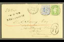 NEW SOUTH WALES 1904 (12 Sep) Registered Envelope To Tasmania Bearing 2d & 3d Tied By BEGA/NSW Cds's With BEGA... - Altri & Non Classificati