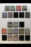 1922-35 ALL DIFFERENT FINE MINT ASSEMBLY Includes 1922 Overprints On St Helena ½d, 1d, 1½d, 3d, 8d,... - Ascensione