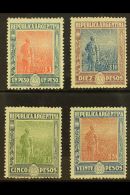 1912-13 Ploughman High Values Complete Set (Scott 201/04, SG 408/11), Fine Mint, Very Fresh. (4 Stamps) For More... - Other & Unclassified