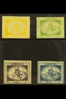 1857 GAUCHITOS Complete Set Of Unissued Local Stamps, Fine Mint, All With Four Margins, Fresh Colours. (4 Stamps)... - Andere & Zonder Classificatie