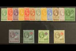1921 Geo V Set, Wmk Script CA, SG 62/80, Very Fine And Fresh Mint. (16 Stamps) For More Images, Please Visit... - Other & Unclassified