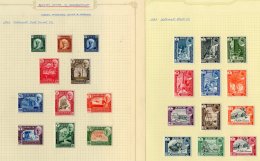 HADHRAMAUT 1942-63 Very Fine Mint Collection Which Includes 1942-46 Complete Set, 1948 Royal Silver Wedding Set In... - Aden (1854-1963)