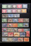 1937-1966 FINE MINT COLLECTION On Stock Pages, ALL DIFFERENT, Inc 1937 Set To 8a (NHM), 1r & 2r (small Thin),... - Aden (1854-1963)