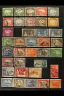 1937-1964 FINE USED COLLECTION On Stock Pages, ALL DIFFERENT, Inc 1937 Dhow Set To 5r, 1939-48 Set (ex 5r), 1951... - Aden (1854-1963)