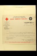 WORLD WAR TWO CORRESPONDENCE With Much On The Red Cross Theme, An Assembly Of 1941-44 Printed Documents... - Unclassified