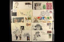 SPORT- COVERS HOARD A Substantial Accumulation Of World Covers And Cards, All SPORT Themed. Illustrated FDC's,... - Unclassified