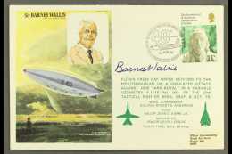 AVIATORS - SIR BARNES WALLIS AUTOGRAPH On 1976 RAF Illustrated RAF Museum Cover HA6 Bearing GB 1976 11p Bicent... - Non Classificati