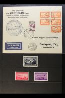 AVIATION 1930's To 1980's Collection Of World Stamps And Miniature Sheets, Mostly Featuring AIRSHIPS, Includes... - Zonder Classificatie