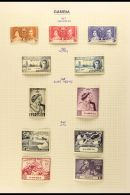 BRITISH WEST AFRICA - KGVI COMPLETE 1937-1952 All Different Mint Or Used - A COMPLETE BASIC RUN Comprising Gambia... - Andere & Zonder Classificatie