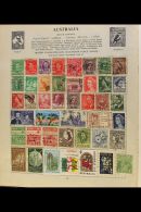 WORLD COLLECTION 1860s-1970s. A Chiefly All Different, "Old Time" Mint & Used Collection In An Old "Strand"... - Andere & Zonder Classificatie