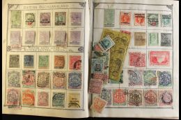 AFRICA ON OLD LINCOLN ALBUM PAGES An 1870's To Early 1900's Mint And Used Collection From An Old Lincoln Album... - Other & Unclassified