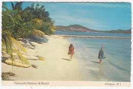 Antigua, W.I. : Falmouth Harbour & Beach - (West Indies) - Antigua E Barbuda