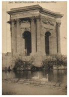 (DEL 868) Very Old Postcard - Carte Ancienne - FRANCE - Montpellier Chateau D'Eau - Châteaux D'eau & éoliennes
