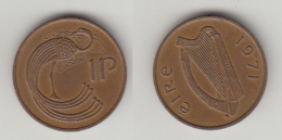 IRELANDE - 1 PENCE 1971 - Irland