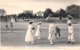 Sport:  Jeu De Croquet .  Saint Nazaire 44  Sur La Plage - Autres & Non Classés