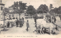 03-MOULINS- MARCHE AUX BOEUFS, COURS DE BERCY - Moulins