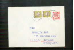 Jugoslawien / Yugoslavia  Interesting Postal Stationery - Letter (4) - Cartas & Documentos