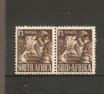 SOUTH AFRICA 1943 1s 3d OLIVE-BROWN SG 94 VERY LIGHTLY MOUNTED MINT Cat £20 - Ungebraucht