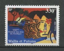 WALLIS FUTUNA 2000 N° 541** Neuf = MNH Superbe Arts Tatouages Bateaux Boats Ships - Unused Stamps