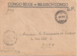 Courrier (franchise Postale) De Stanleyville  (26-06-1956) à Buta (Bas-Uélé). - Lettres & Documents