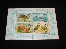 Dominica - 1970 Fauna And Flora Block MNH__(THB-1084) - Dominica (...-1978)