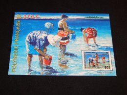 French Polynesia - 2004 Landscapes Block MNH__(THB-1263) - Blocks & Sheetlets