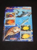 French Polynesia - 2005 Fishes Block MNH__(THB-1262) - Blokken & Velletjes