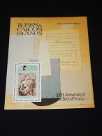 Turks And Caicos - 1981 Pablo Picasso Block MNH__(THB-1088) - Turcas Y Caicos