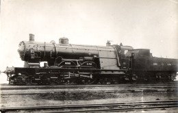 PHOTO 314 -  Retirage Photo Ancienne 13,5 X 8,5 - Locomotive Nord N° 2.741 - Scan Recto - Verso - Trains