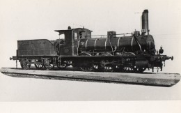 PHOTO 322 -  Retirage Photo Ancienne 13,5 X 8,5 - Locomotive St Autrichienne - CASSEL - Scan Recto - Verso - Trains