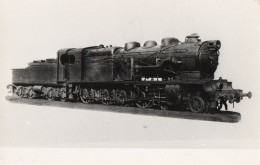 PHOTO 323 -  Retirage Photo Ancienne 13,5 X 8,5 - Locomotive BALCOCK & WILCOK - Scan Recto - Verso - Treinen