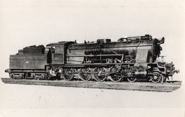 PHOTO 327 -  Retirage Photo Ancienne 13,5 X 8,5 - Locomotive BABCOCK & WILCOK  - Scan Recto - Verso - Trains