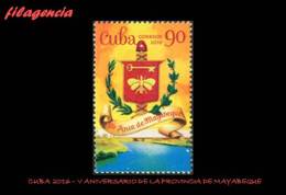 CUBA MINT. 2016-03 V ANIVERSARIO DE LA PROVINCIA DE MAYABEQUE - Neufs